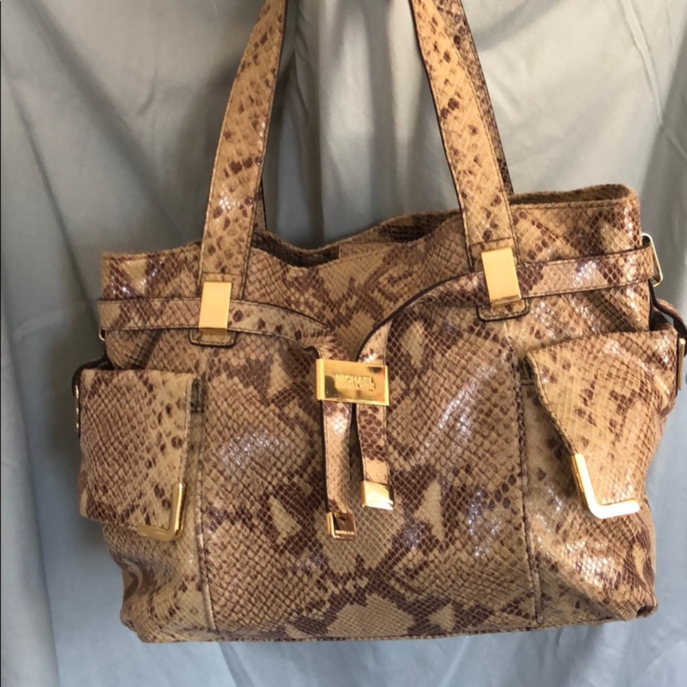 Michael Kors Python Bag - image 1